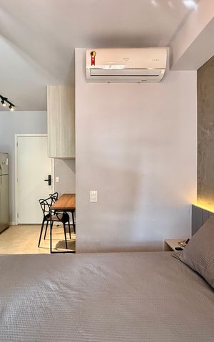 Studio à venda com 29m², 1 quarto e sem vaga Studio à venda com 29m², 1 quarto e sem vagaQuarto