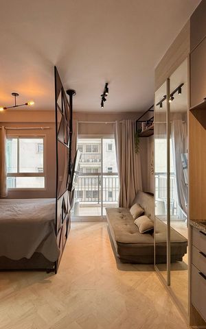 Studio à venda com 29m², 1 quarto e sem vaga Studio à venda com 29m², 1 quarto e sem vagaCozinha