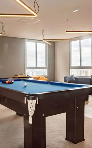 Studio à venda com 29m², 1 quarto e sem vaga Studio à venda com 29m², 1 quarto e sem vagaSalão de Jogos