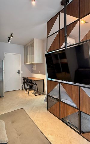 Studio à venda com 29m², 1 quarto e sem vaga Studio à venda com 29m², 1 quarto e sem vagaSala