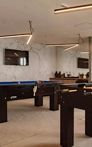 Studio à venda com 29m², 1 quarto e sem vaga Studio à venda com 29m², 1 quarto e sem vagaSalão de Jogos