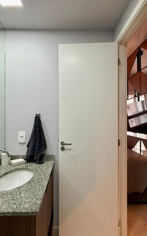 Studio à venda com 29m², 1 quarto e sem vaga Studio à venda com 29m², 1 quarto e sem vagaBanheiro