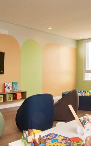 Studio à venda com 29m², 1 quarto e sem vaga Studio à venda com 29m², 1 quarto e sem vagaBrinquedoteca