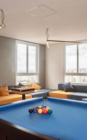 Studio à venda com 29m², 1 quarto e sem vaga Studio à venda com 29m², 1 quarto e sem vagaSalão de Jogos