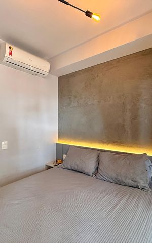 Studio à venda com 29m², 1 quarto e sem vaga Studio à venda com 29m², 1 quarto e sem vagaQuarto