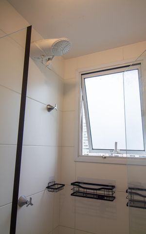 Apartamento para alugar com 30m², 1 quarto e sem vagaBanheiro da Suíte