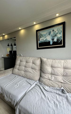 Apartamento à venda com 53m², 2 quartos e 1 vaga Apartamento à venda com 53m², 2 quartos e 1 vagaSala