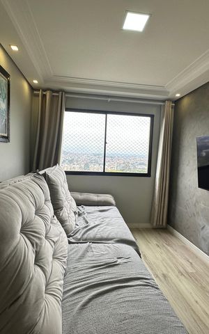 Apartamento à venda com 53m², 2 quartos e 1 vaga Apartamento à venda com 53m², 2 quartos e 1 vagaSala