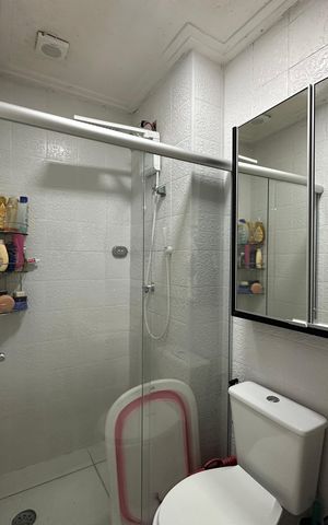 Apartamento à venda com 53m², 2 quartos e 1 vaga Apartamento à venda com 53m², 2 quartos e 1 vagaBanheiro