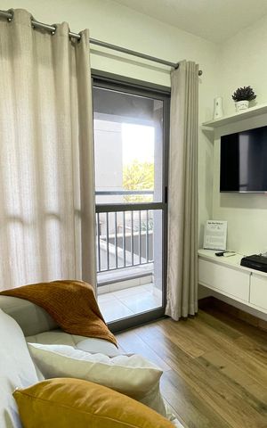 Apartamento para alugar com 26m², 1 quarto e sem vagaSala