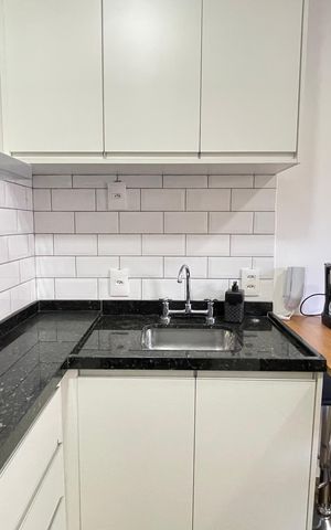 Apartamento para alugar com 26m², 1 quarto e sem vagaCozinha 