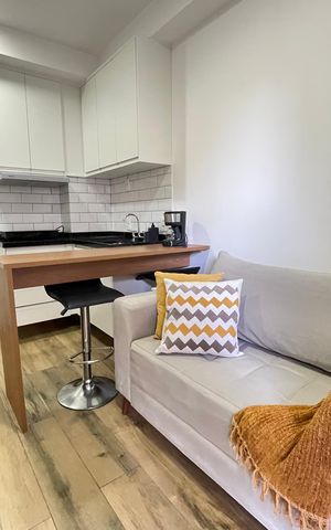 Apartamento para alugar com 26m², 1 quarto e sem vagaSala