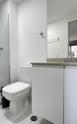 Apartamento para alugar com 26m², 1 quarto e sem vagaBanheiro