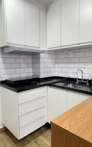 Apartamento para alugar com 26m², 1 quarto e sem vagaCozinha 