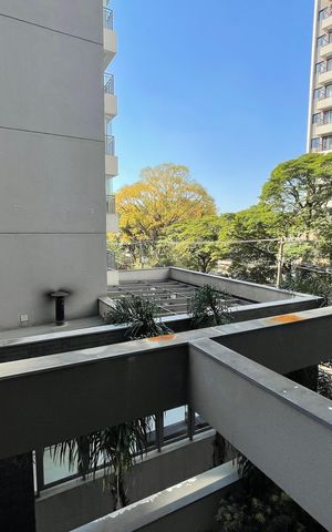 Apartamento para alugar com 26m², 1 quarto e sem vagaVista do quarto 