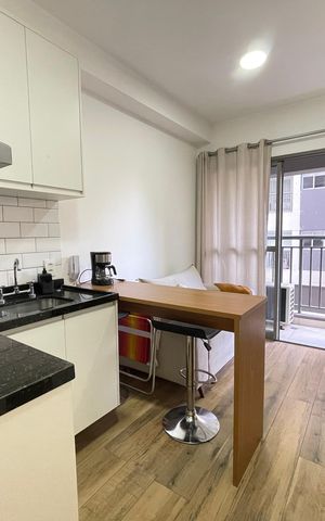 Apartamento para alugar com 26m², 1 quarto e sem vagaSala