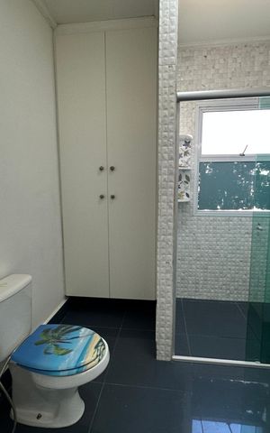 Casa de condomínio à venda com 110m², 3 quartos e 2 vagas Casa de condomínio à venda com 110m², 3 quartos e 2 vagasBanheiro da Suíte 2