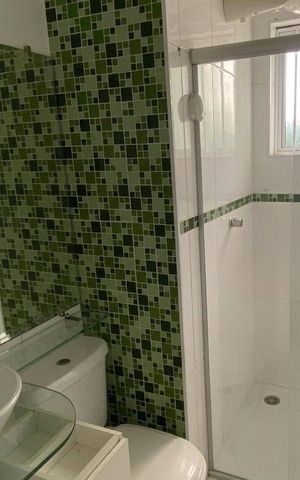 Apartamento para alugar com 42m², 1 quarto e 1 vaga Apartamento para alugar com 42m², 1 quarto e 1 vagaBanheiro