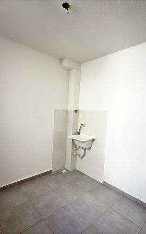 Apartamento para alugar com 50m², 2 quartos e 1 vaga Apartamento para alugar com 50m², 2 quartos e 1 vagaCozinha e Área de Serviço
