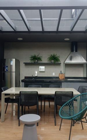 Apartamento à venda com 36m², 2 quartos e sem vaga Apartamento à venda com 36m², 2 quartos e sem vagaÁrea comum - Churrasqueira