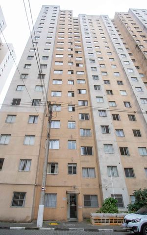 Apartamento à venda com 43m², 2 quartos e 1 vagaFachada do bloco