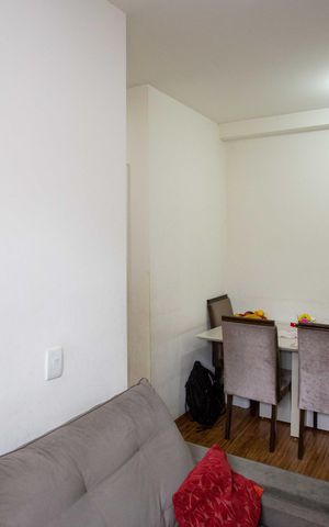 Apartamento à venda com 43m², 2 quartos e 1 vagaSala