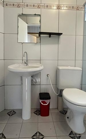 Casa para alugar com 55m², 1 quarto e sem vaga