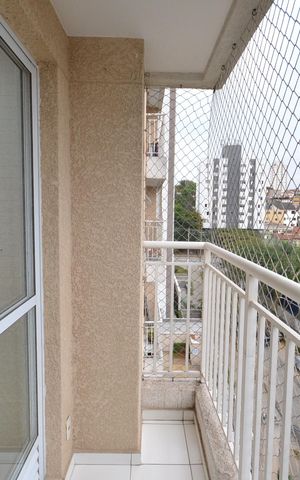 Apartamento à venda com 38m², 2 quartos e 1 vagaVaranda