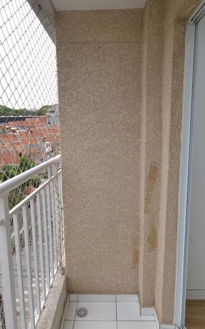 Apartamento à venda com 38m², 2 quartos e 1 vagaVaranda