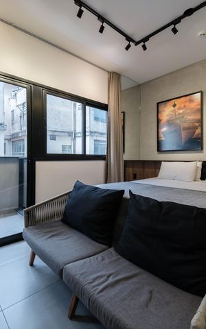 Studio à venda com 28m², 1 quarto e sem vagaSala/Quarto