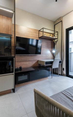 Studio à venda com 28m², 1 quarto e sem vagaSala/Quarto