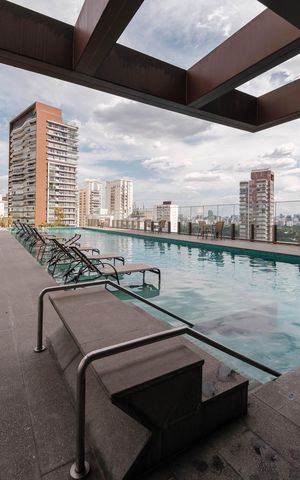 Studio à venda com 28m², 1 quarto e sem vagaÁrea externa