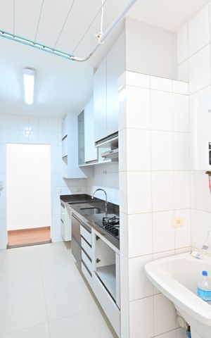 Apartamento à venda com 80m², 3 quartos e 2 vagasLavanderia