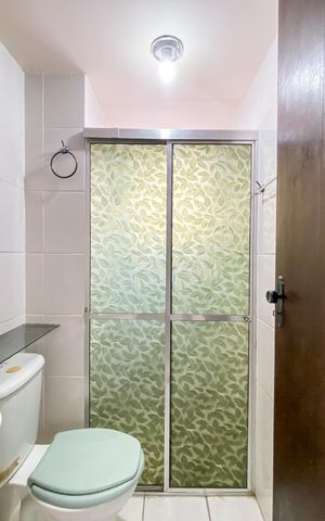 Apartamento para alugar com 56m², 2 quartos e 1 vaga Apartamento para alugar com 56m², 2 quartos e 1 vagaBanheiro social