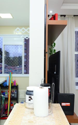 Apartamento à venda com 46m², 2 quartos e 1 vagaSala e cozinha