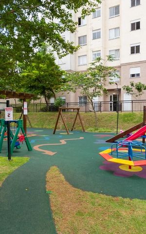 Apartamento à venda com 46m², 2 quartos e 1 vaga