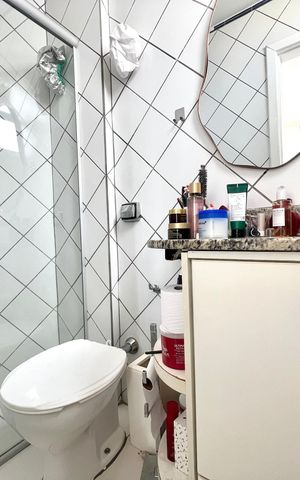 Apartamento à venda com 147m², 2 quartos e 2 vagasBanheiro da Suíte