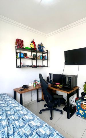 Apartamento à venda com 147m², 2 quartos e 2 vagasQuarto 2