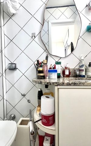 Apartamento à venda com 147m², 2 quartos e 2 vagasBanheiro da Suíte