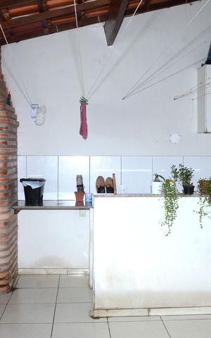 Casa para alugar com 100m², 3 quartos e 1 vagaChurrasqueira