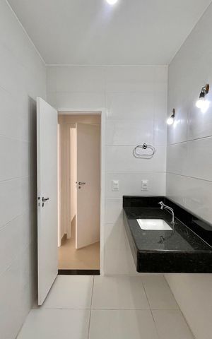 Apartamento para alugar com 80m², 3 quartos e 1 vagaBanheiro da Suíte