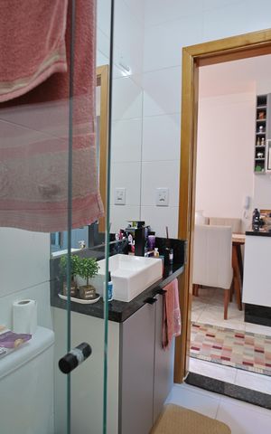 Apartamento à venda com 47m², 2 quartos e 1 vagaBanheiro