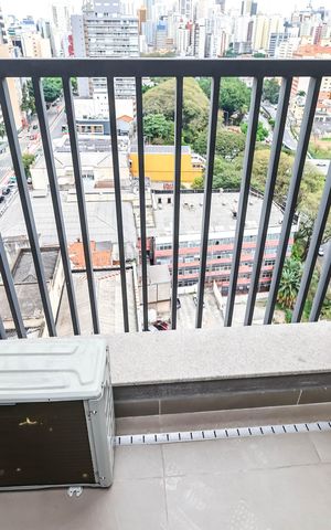 Studio para alugar com 19m², 1 quarto e sem vagaVaranda
