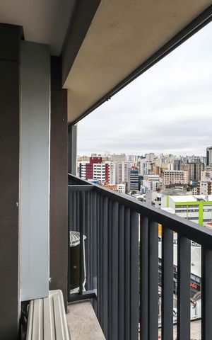 Studio para alugar com 19m², 1 quarto e sem vagaVaranda