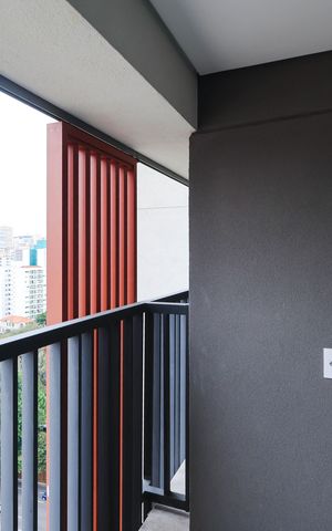 Studio para alugar com 19m², 1 quarto e sem vagaVaranda