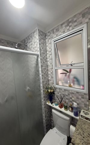 Apartamento à venda com 57m², 2 quartos e 1 vagaBanheiro