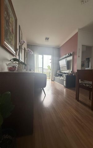 Apartamento à venda com 57m², 2 quartos e 1 vagaSala