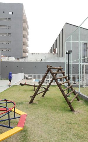 Studio para alugar com 17m², 1 quarto e sem vaga Studio para alugar com 17m², 1 quarto e sem vagaÁrea comum - Playground