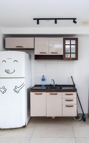 Apartamento à venda com 39m², 2 quartos e 1 vagaCozinha e Área de Serviço
