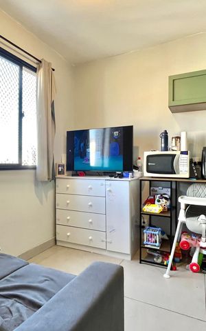 Apartamento à venda com 24m², 1 quarto e sem vaga Apartamento à venda com 24m², 1 quarto e sem vagaSala